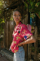 Ana Leovy x Tombolo ~ Crop Cut (Red)