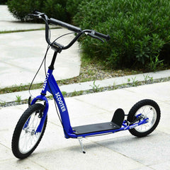 Kids Kick Scooter | Adjustable Handlebar, Dual Brakes & Inflatable Wheels | Ages 5+