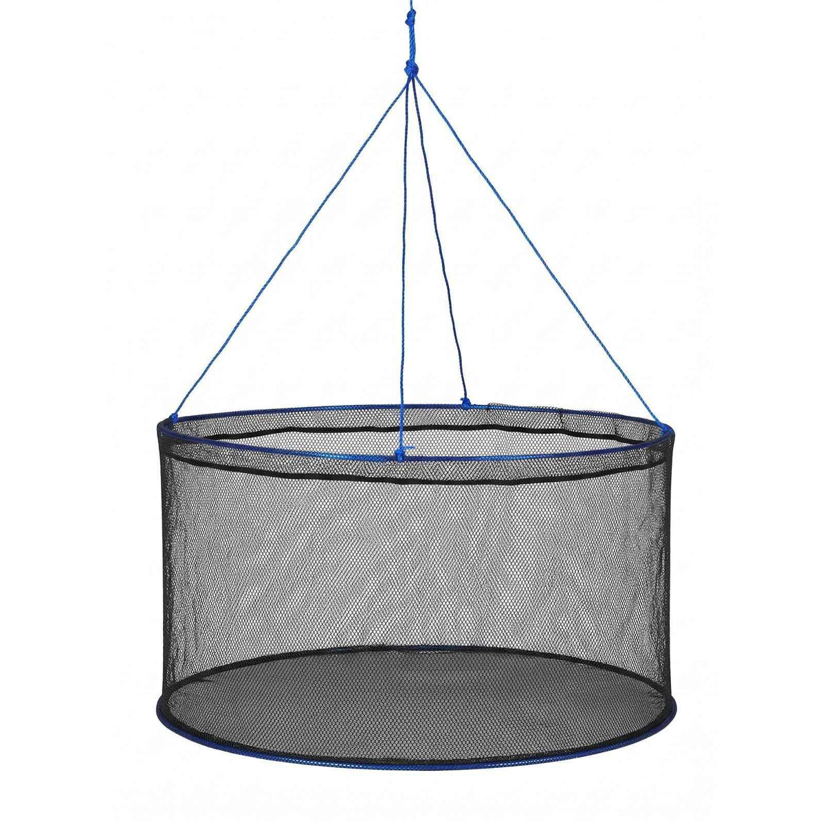 Foldable Drop Fishing Net with Rope & Storage Bag