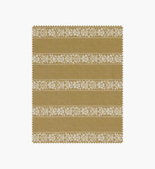 Estee Stripe Cotton Fabric - Orche