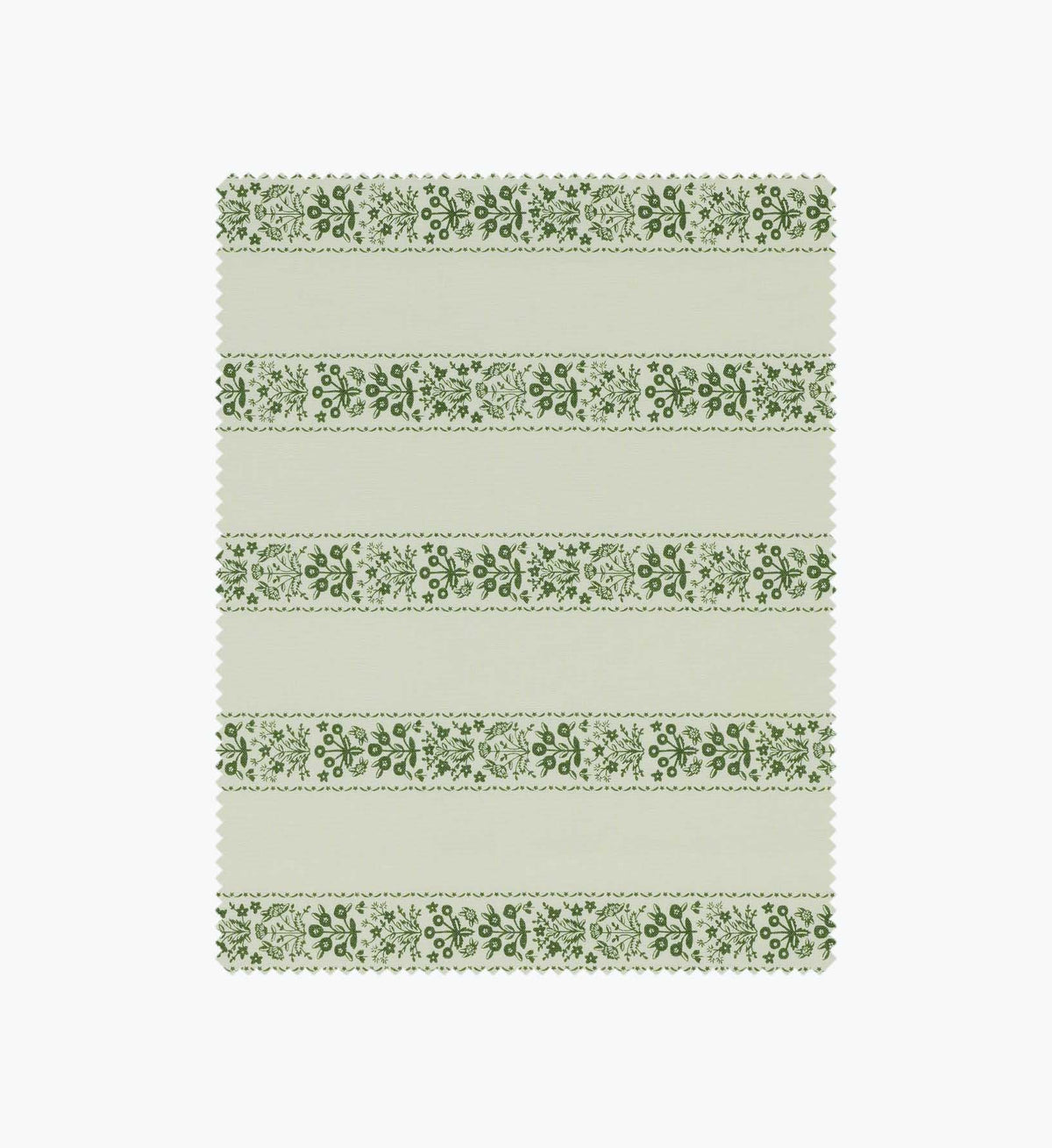 Estee Stripe Cotton Fabric - Cream