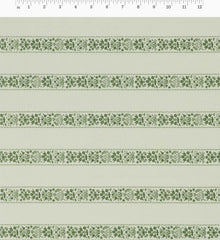 Estee Stripe Cotton Fabric - Cream