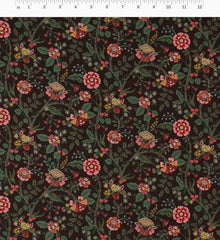 Gracie Rayon Fabric - Cocoa