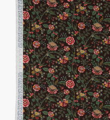 Gracie Rayon Fabric - Cocoa