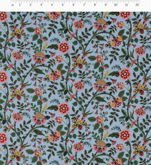 Gracie Rayon Fabric - Slate