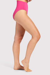 High Waist Bikini Bottom | Fuchsia