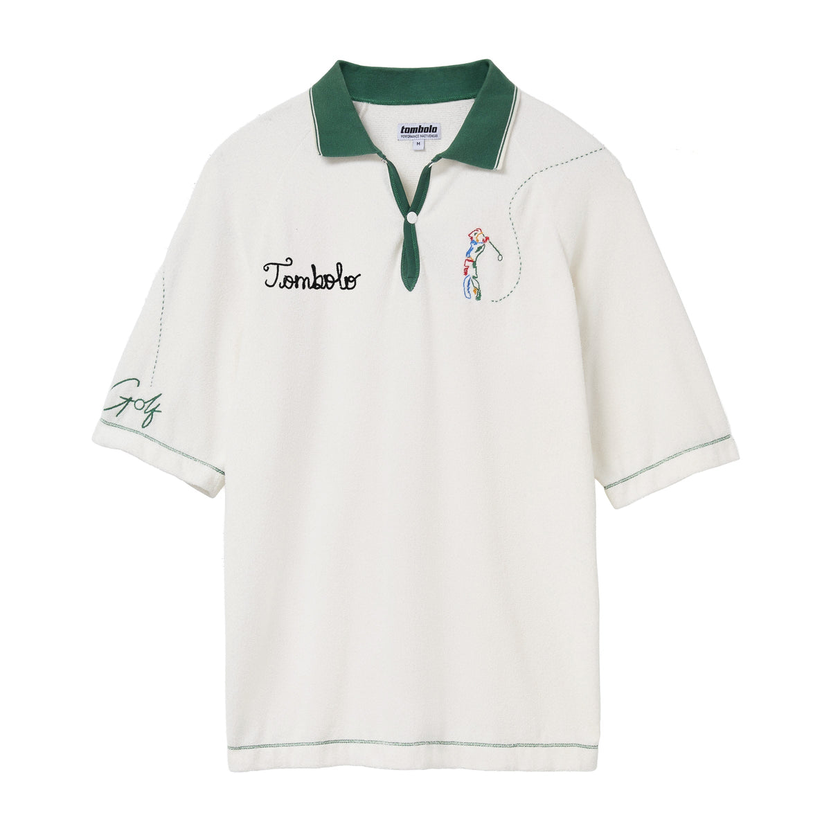 Customizable Raglan Terry Polo (Golf)