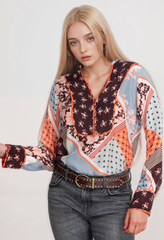 Johnny Was Roslyn Toni Blouse C15222B6 Boho Chic