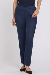 Marilyn Straight Pants - Oxford Navy