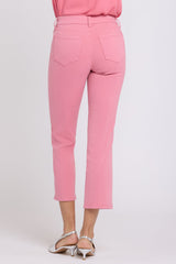 Marilyn Straight Ankle Jeans - Desert Rose