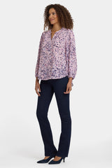 Puff Sleeved Popover Top - Parc Monceau