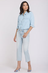 Piper Relaxed Crop Jeans - Desert Shoreline
