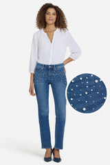 Marilyn Straight Jeans - Lake Notre-Dame