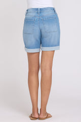 Diana Relaxed Denim Shorts - Distressed Vista Lakes