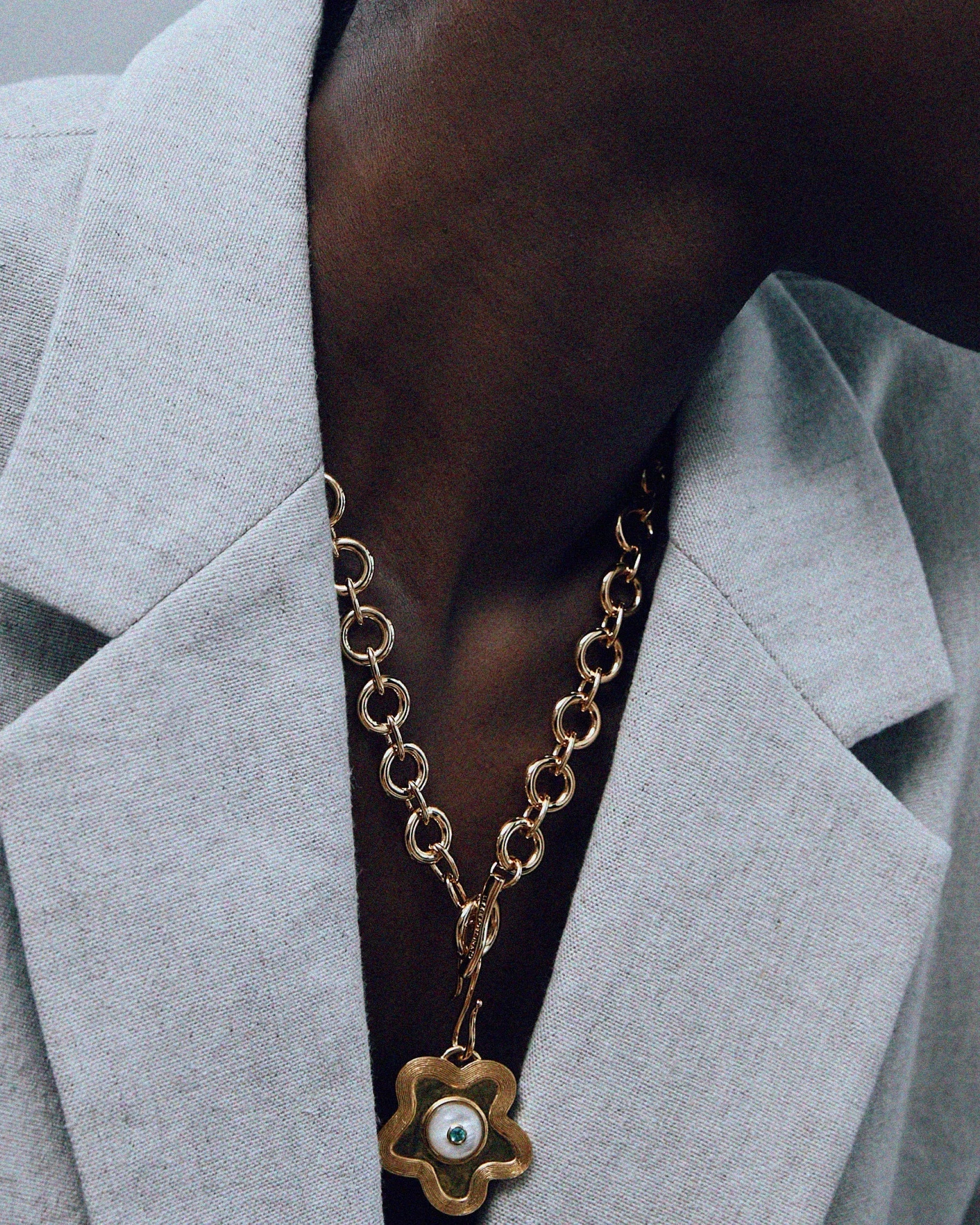 Mood Necklace in Gold