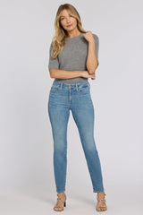 Sheri Slim Straight Jeans - Dawn Rock