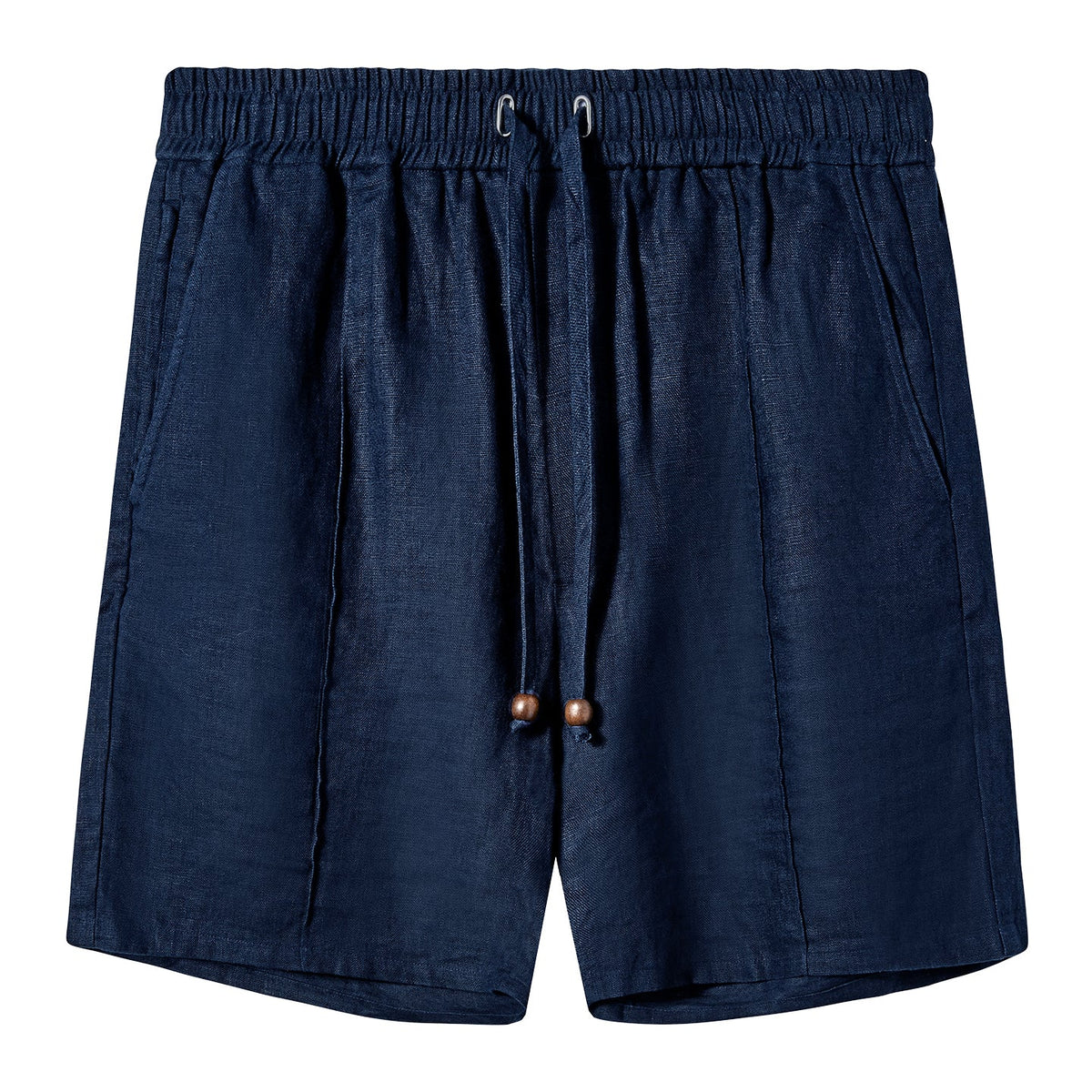 Easy-Going Shorts (Navy Linen)