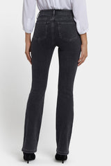 Billie Mini Bootcut Jeans In Petite - Slate Stone