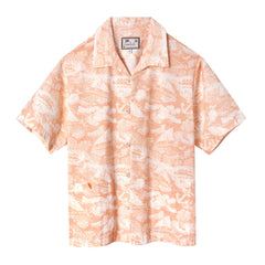 Voyager Shirt (Coral Seersucker)
