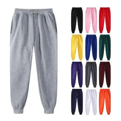 Autumn Winter Men/Women Fitness Workout Sweatpants Jogging Running Sweatpants Casual Comfortable Streetwear Women Tracksuit Pant