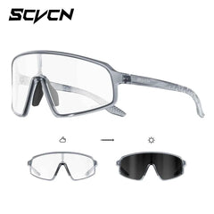 SCVCN Photochromic Sunglasses for Men Glasses Cycling Eyewear UV400 Sports MTB Outdoor Goggles Bicycle Women Sunglasses 2026