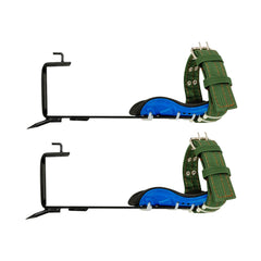 Tree Climbing Gear, Steel Pole Climbing Spikes, Safety Belt & Rope, Climbing Tree Shoes, 100kg Load Capacity, Durable Tool