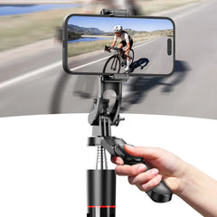 BSLIUFANG 2025 new 1.7M 360° rotation selfie stick tripod foldable stand with Wireless Bluetooth remote control for phone camera