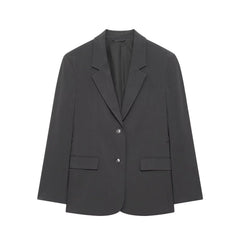 KONDALA Women Office Lady Trendy Blazer Set Belt Blazer Waist Skirt Design Pants New Fashion 2026 Spring Chic Commute Mujer Set