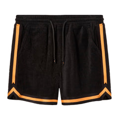 'Crouching Tiger, Hidden Beverage' Cabana Shorts (Black)
