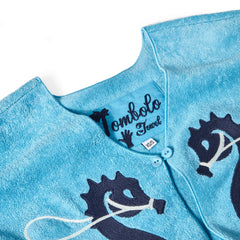 'Straight From the Seahorse’s Mouth' Hand Towel Top
