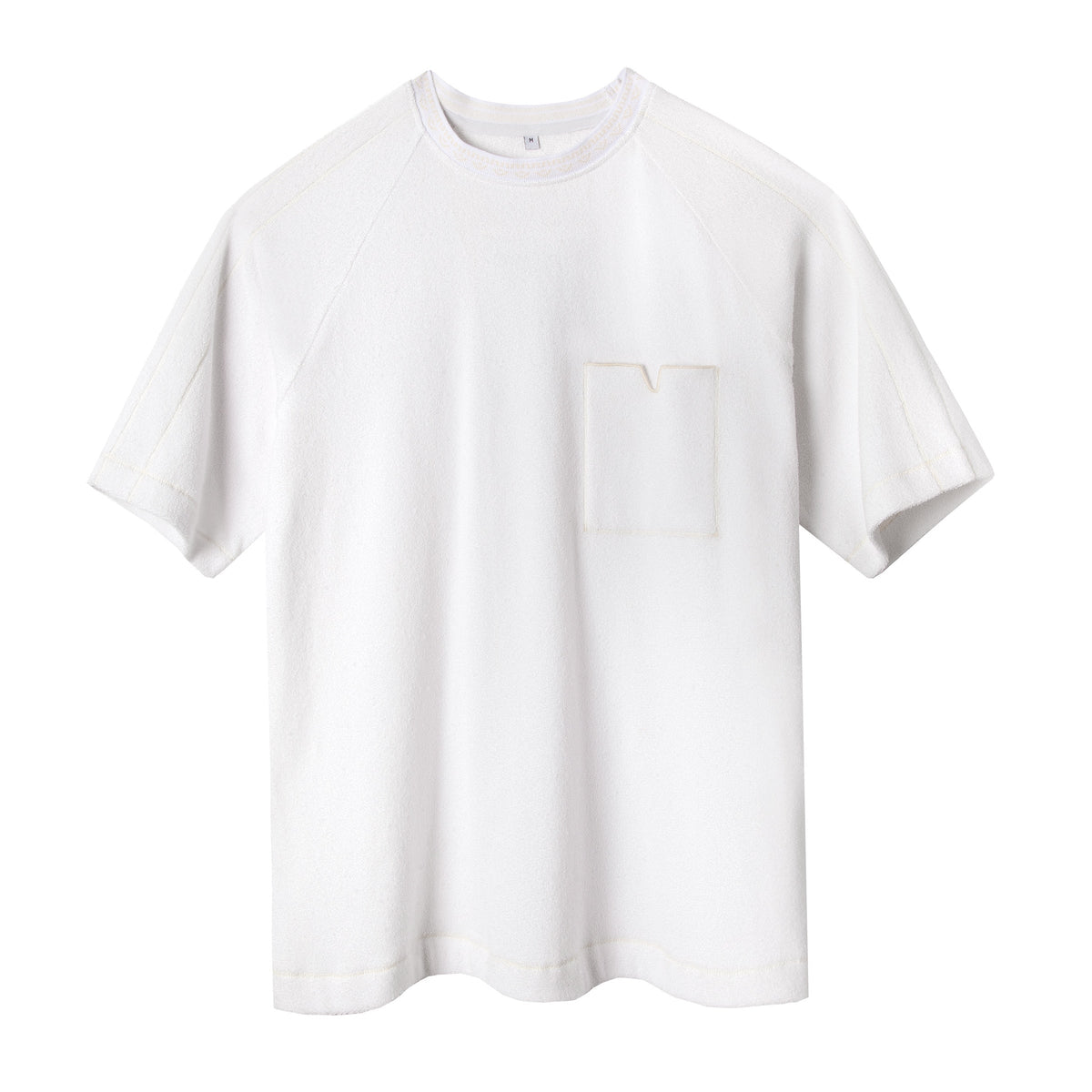 Raglan Terry Tee (White)
