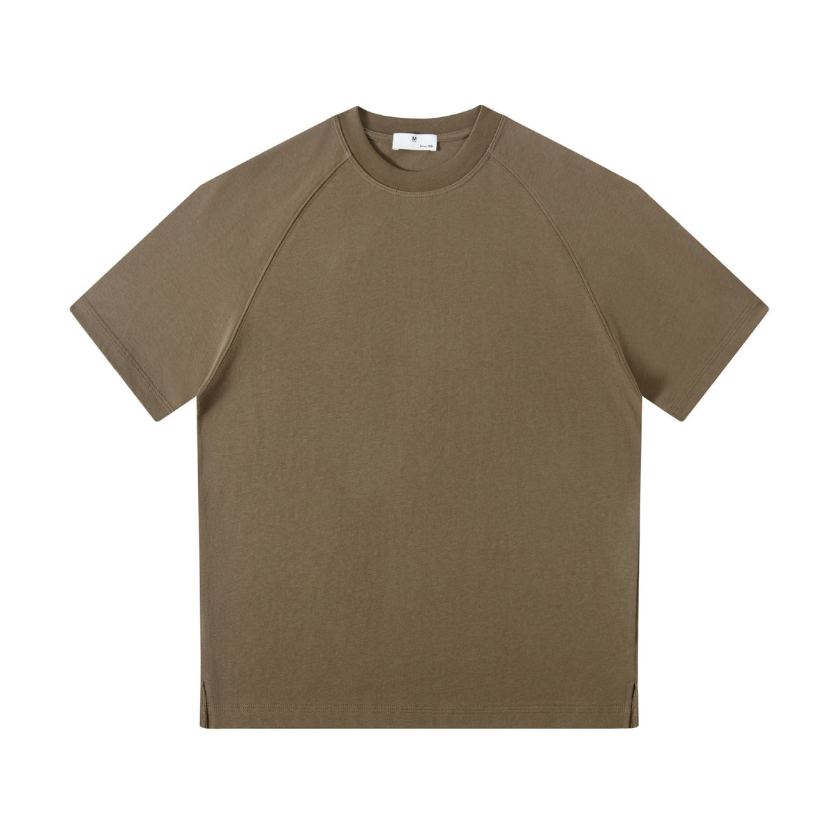 Men's Relaxed Fit Combed Cotton Raglan T-Shirt