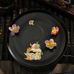 Chinese Style Flower God Classical Bookmark Teachers' Day Color Gift