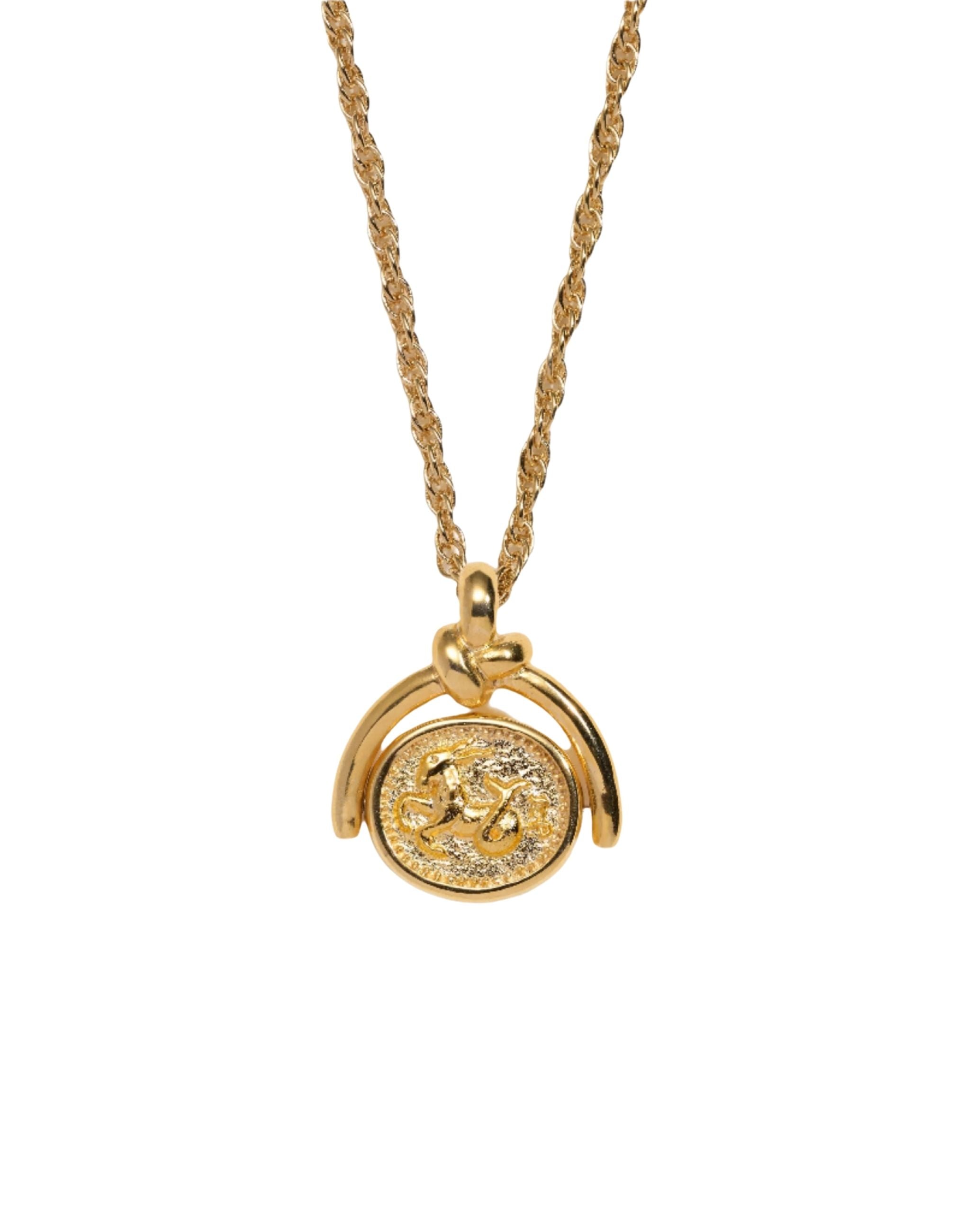 Zodiac Spinner Pendant