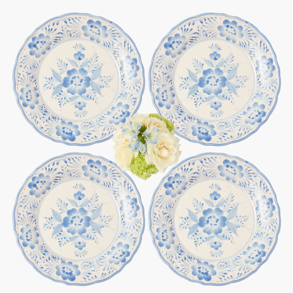 Blue Pandora Dinner Plates (Set of 4)