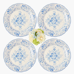 Blue Pandora Dinner Plates (Set of 4)