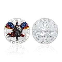 Archangel Michael Challenge Medal Saint Watch American Metal Medal