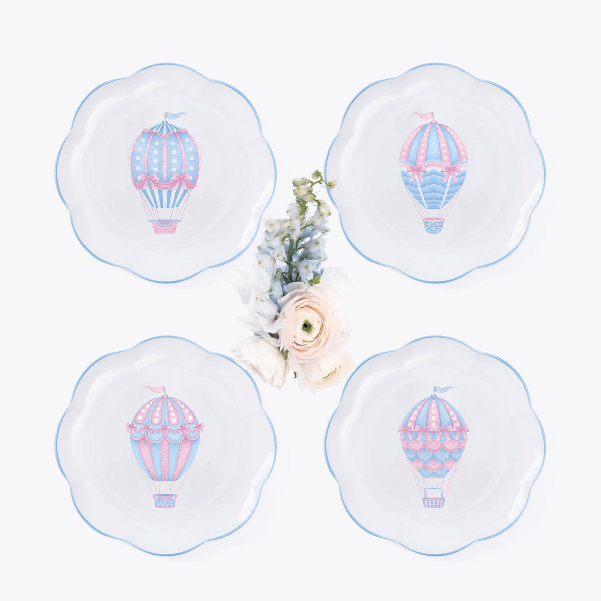 Bea Balloon Starter Plates (Set of 4)