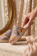 Johnny Was Sandalwood Mule Espadrille JWS21724-2