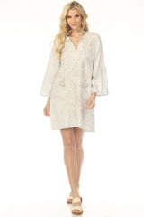 Johnny Was Workshop Roberta Kimono Sleeve Relaxed Dress W32425-1