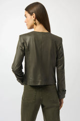 Joseph Ribkoff Long Sleeve Faux Suede Jacket 253935-R