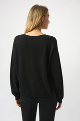 Joseph Ribkoff V-Neck Long Sleeve Sweater 253967