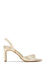 Kianny Single Sole Heels - Gold