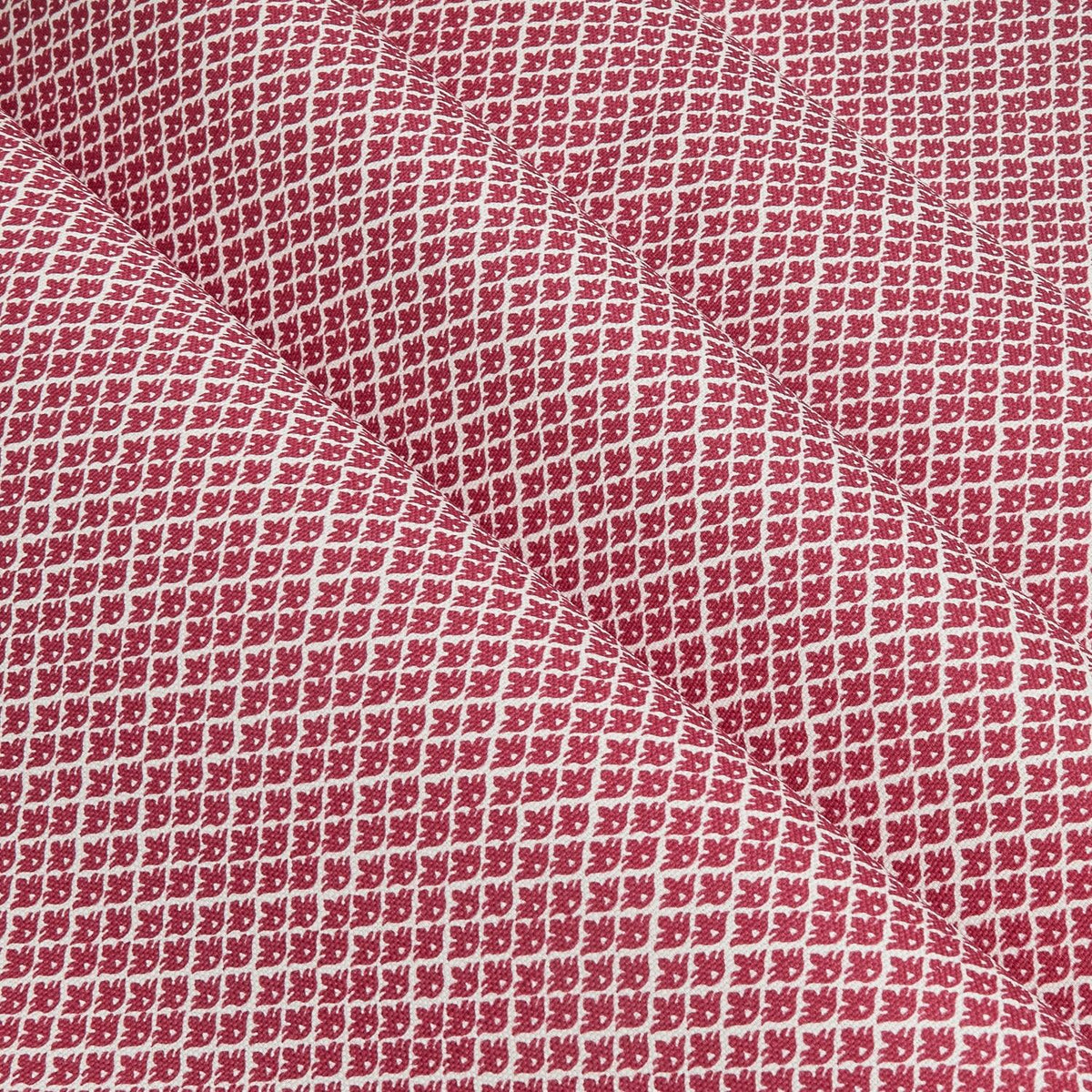 Raspberry Pink Lotus Flower Fabric