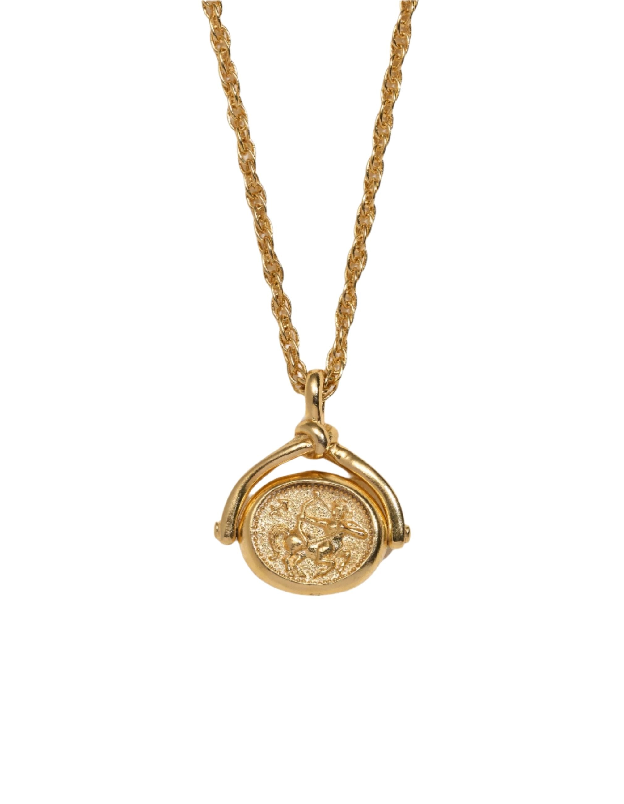 Zodiac Spinner Pendant