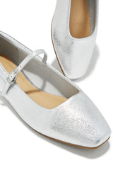 Zoe Flats - Silver