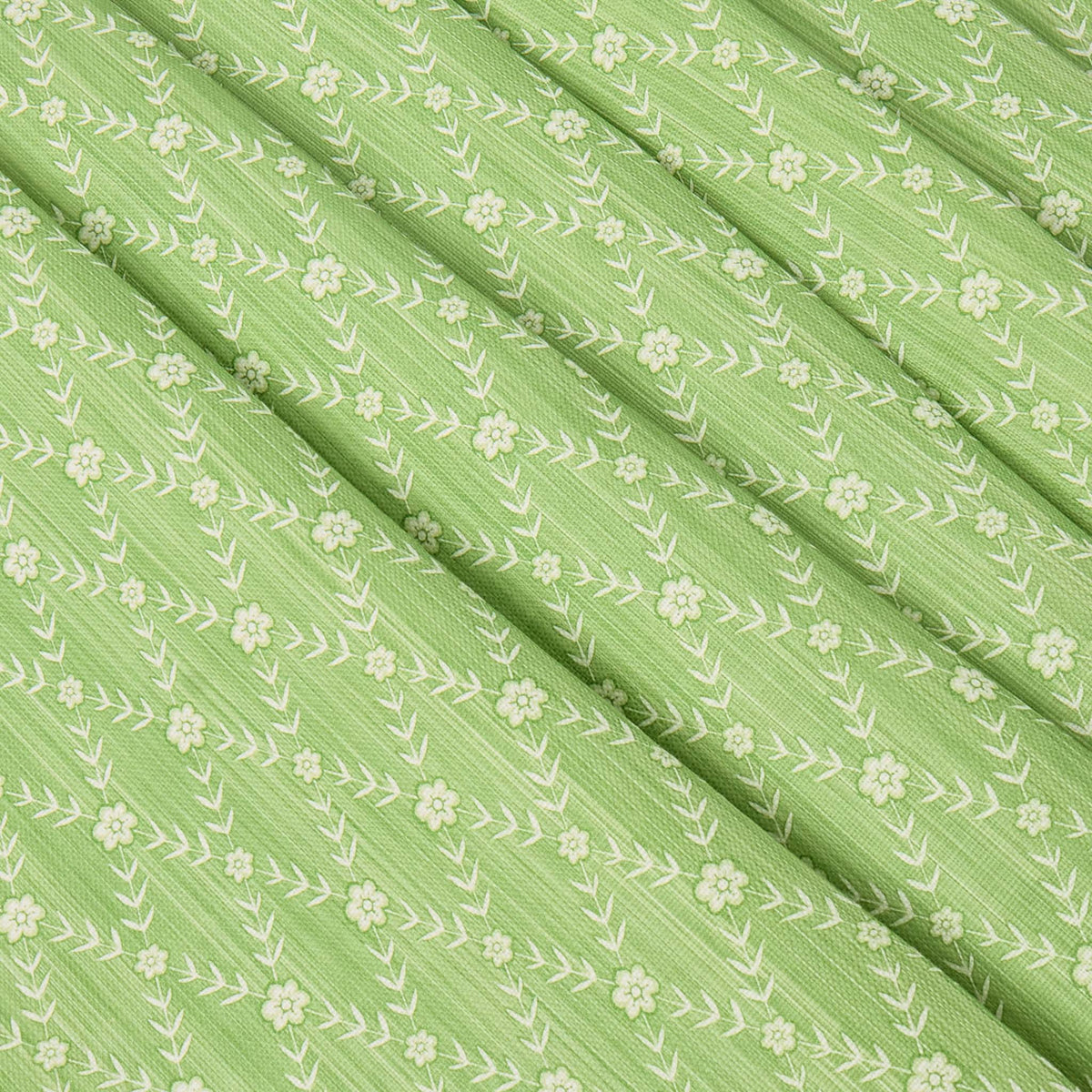 Green Theodora Trellis Fabric